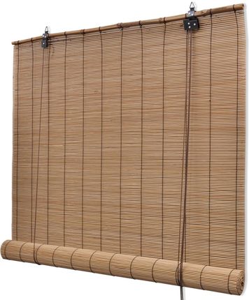 vidaXL Brązowa bambusowa roleta 150 x 220 cm