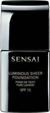 Kanebo Sensai Luminous Sheer Foundation Rozświetlający Podkład Do Twarzy 30ml Ls 202 Ochre Beige