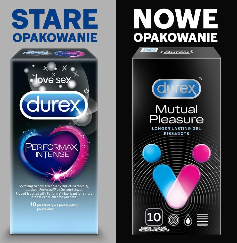 Durex prezerwatywy Mutual Pleasure 10 Szt.