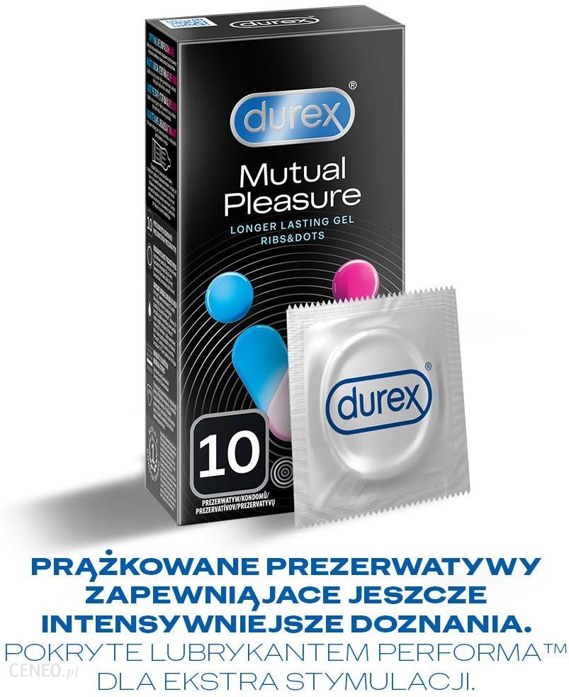 Durex prezerwatywy Mutual Pleasure 10 Szt.