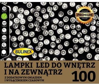 Bulinex Lampki Led 100L Na Zewnątrz I Do Wnętrz 9 9M Dekoracji + 5M Przewodu Zasilającego