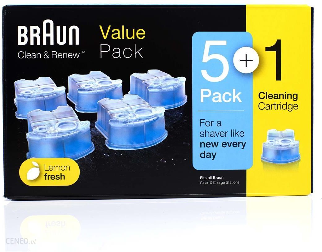 BRAUN CCR 5+1 Clean & Renew Cartridges