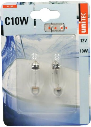 Żarowka samochodowa Unitec Żarówki C10W 2 Szt. - Opinie i ceny na Ceneo.pl