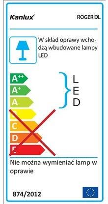 Kanlux ROGERDL-LED12 7280 - zdjęcie 2 Kanlux ROGERDL-LED12 7280