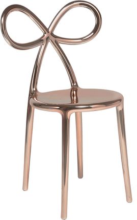 Qeeboo Ribbon Chair Metal Finish Single Pack Silver 80002Pg S
