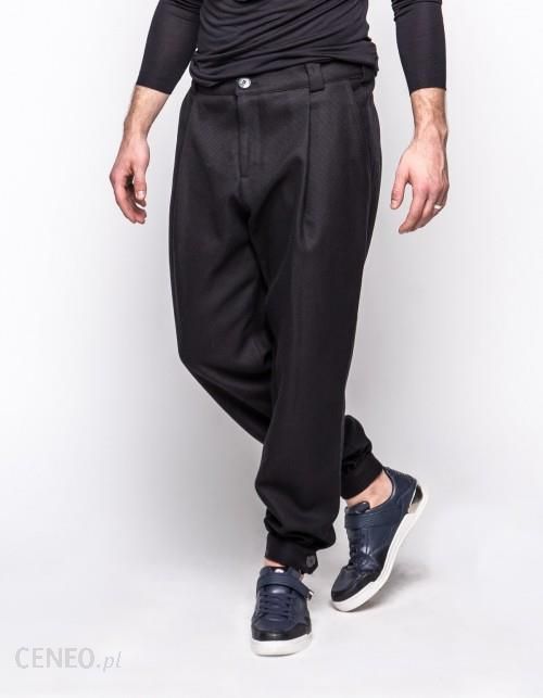 Sportmax Spodnie z zak\u0142adkami czarny-szary Elegancki Moda Spodnie Spodnie z zakładkami 