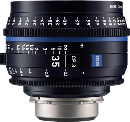 Zeiss CP.3 35mm T2.1 Cine Compact Prime (Canon EF)