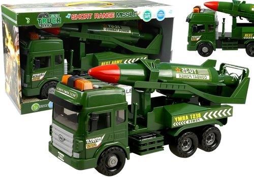 Lean Toys Wóz Bojowy Ciężarówka Wojskowa Efekty Dźwiękowe I Świetlne - Ceny  i opinie 