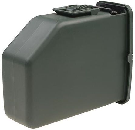 Magazynek pudełkowy do repliki M249 oliwkowy 2400 kulek CLA-05-016092 G