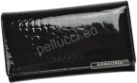 Portfel damski skórzany PELLUCCI BC-114 Czarny - czarny
