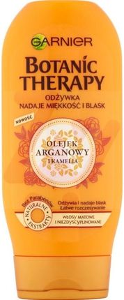 Garnier Botanic Therapy Olejek Arganowy & Kamelia Odżywka Nadająca Miękkości i Blasku Do Włosów Matowych i Niezdyscyplinowanych 200 ml