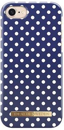 Ideal of Sweden Etui Fashion Case Polka Dot iPhone 6/6s/7/7s/8 Niebiesko-biały