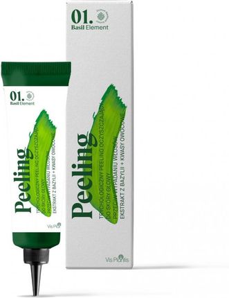 Vis Plantis Basil Element Trychologiczny Peeling Oczyszczający Przeciw Wypadaniu Włosów 125ml