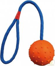 Zdjęcie Trixie Piłka gumowa na sznurku 6x30cm - Rumia
