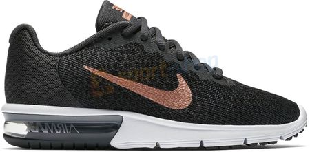 Nike air max sequent 2 czarne best sale