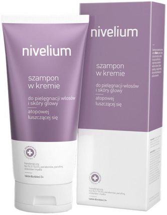 AFLOFARM nivelium szampon kremowy do pielęgnacji włosów i skóry głowy z objawami atopowego zapalenia skóry łuszczycy 150ml