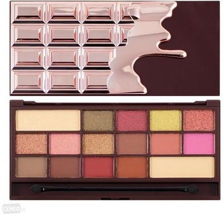 MAKEUP REVOLUTION PALETA CIENI CHOCOLATE ROSE GOLD PALETA CIENI 16