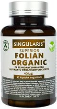 Zdjęcie SINGULARIS SUPERIOR FOLIAN ORGANIC 400 mcg 90 kaps - Lipiany