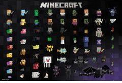 Minecraft Pixel Sprites plakat