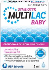 Zdjęcie Multilac Baby synbiotyk krople 5ml  - Golub-Dobrzyń