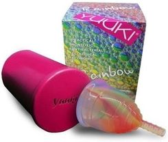 Yuuki Rainbow Jolly Rozmiar S 1 Kubeczek Menstruacyjny + Pojemniczek Do Dezynfekcji