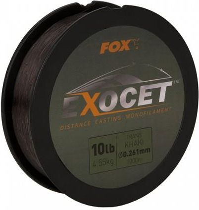 Żyłka Fox Exocet Monofilament Trans Khaki 0,26mm 1000m