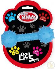 Zdjęcie Pet Nova Zabawka Hantel z dzwonkiem niebieski 14cm - Piotrków Trybunalski