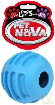 Pet Nova Zabawka Piłka na przysmaki niebieska 6cm