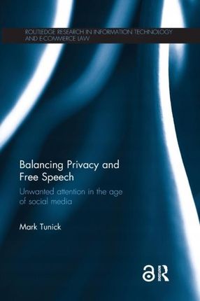 Balancing Privacy And Free Speech - Tunick Mark - Florida Atlantic University Usa