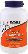 Zdjęcie Now Foods Acetyl L Carnitine 200Kaps - Żagań