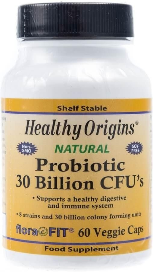 Preparat Medycyny Naturalnej Healthy Origins Probiotic 30 Billion Cfu S 60 Kaps Opinie I Ceny Na Ceneo Pl