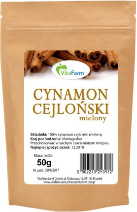 Vitafarm Cynamon Cejloński 50G