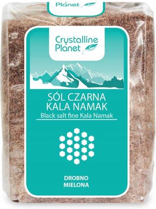 Sól Czarna Kala Namak Drobno Mielona 600G