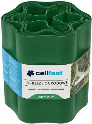 Cellfast Obrzeże ogrodowe 20cm Zielone 9m (30003H)