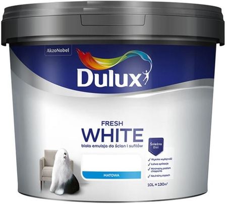 Dulux Farba Fresh White 10l
