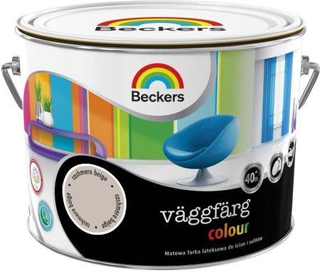 Beckers Farba Lateksowa Vaggfarg Colour Cashmere Beige 2,5l