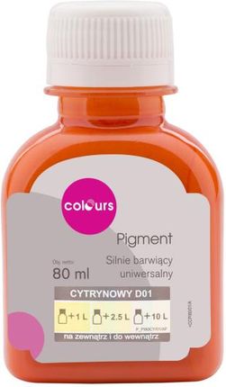 Colours Pigment Do Farb Cytrynowy 80 Ml
