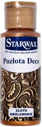 Starwax Pozłota Deco Złoto Królewskie 59 Ml