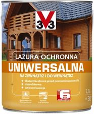 Zdjęcie V33 Lazura Ochronna 6 Lat Heban 2,5l - Bobowa