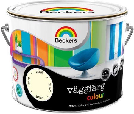 Beckers Farba Lateksowa Vaggfarg Colour Smooth 2,5l