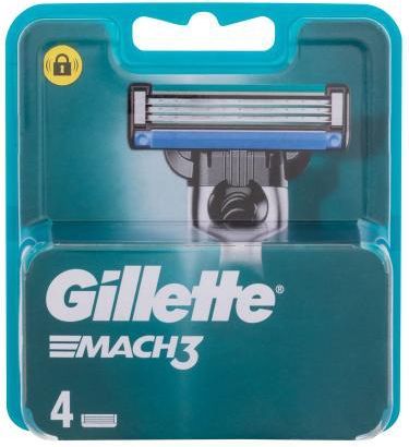 Gillette Mach 3 Wkład do maszynki do golenia 4szt