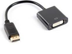 Zdjęcie Lanberg DisplayPort M/DVI-I F  Dual Link (AD0007BK) - Tolkmicko