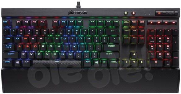 コルセア　K70Lux　CherryMXMk2 K70 LUX RGB Mechanical Gaming Keyboard — CHERRY® MX RGB Red