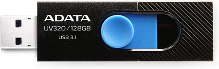 Adata USB UV320 Classic 128GB Czarno Niebieski (AUV320128GRBKBL)