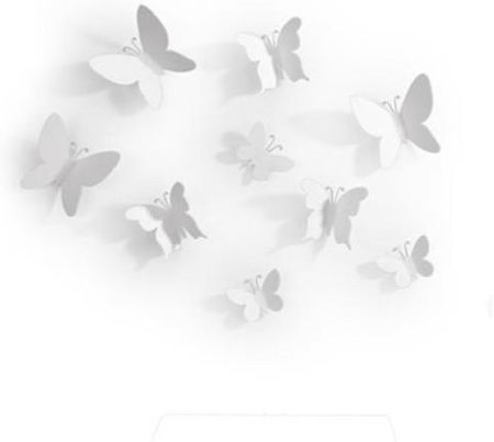 D2 Zestaw Dekoracyjny Mariposa Biały (27221)