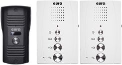 Eura Domofon ''Eura'' Adp-51A3 ''Difesa'' - 1-Rodz, 2 Unifony, Interkom, Biały