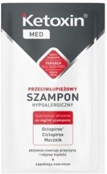 Ketoxin Med Przeciwłupieżowy szampon hypoalergiczny 6 ml