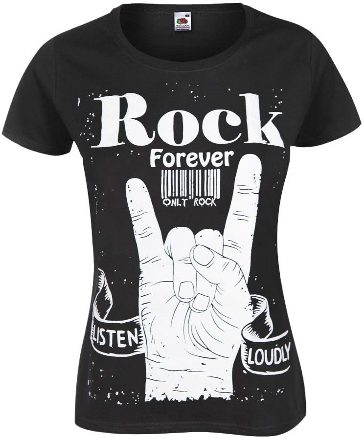Bluzka Damska Rock Forever Only Rock Listen Loudly Ceny I Opinie Ceneo Pl