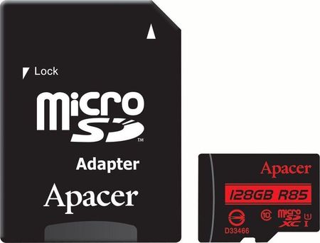 Apacer microSDXC 128 GB Class 10 UHS-I R85 (AP128GMCSX10U5R)