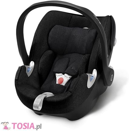 Fotelik Cybex Aton Q I-Size Plus 0-13Kg Stardust Black